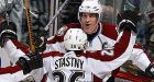 Avs win in shootout on wild night