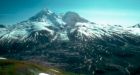 Scientist see holes in glacier at Alaska volcano