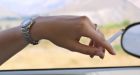 Man nailed for smoking in car
