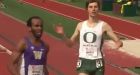 Runner celebrates early, loses race at the finish line